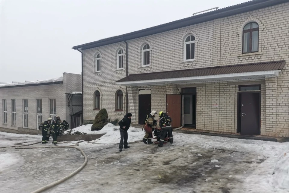 Огонь удалось потушить за три минуты