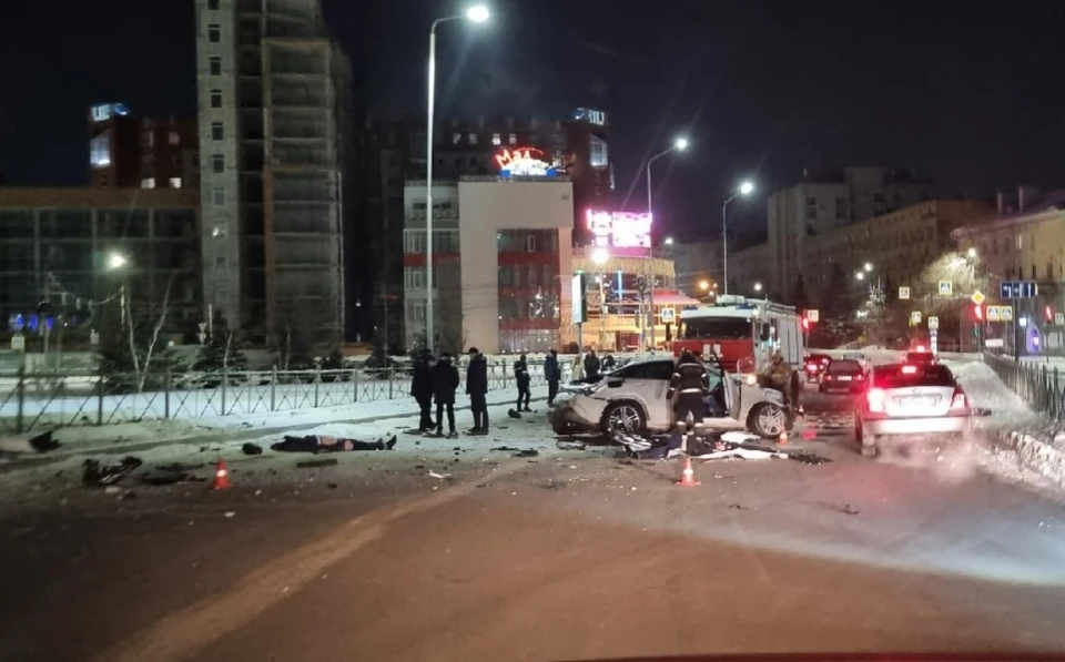 Подробности аварии до сих пор неизвестны. Фото : УМВД России по Омской области