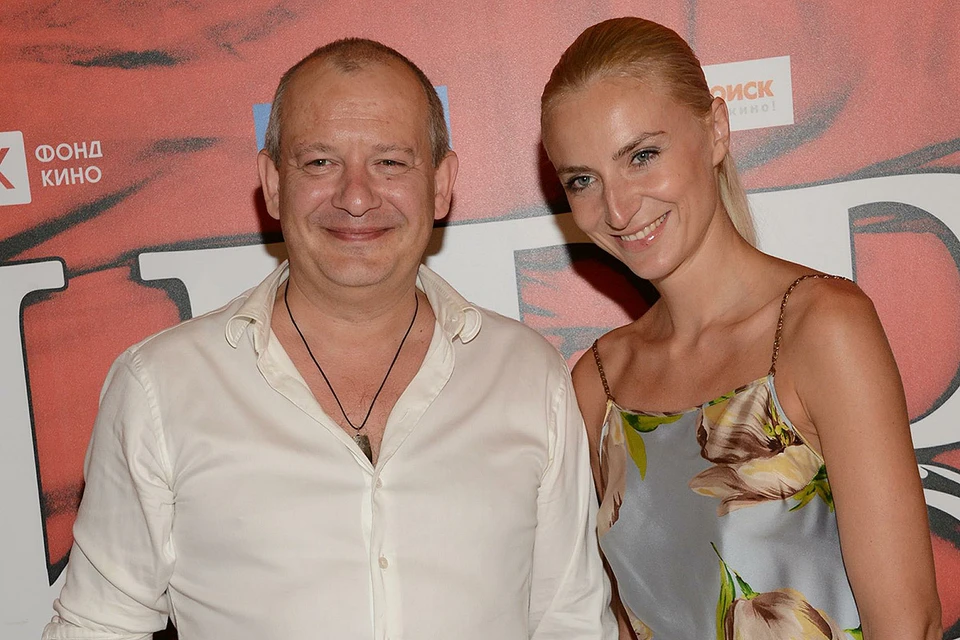 Актер Дмитрий Марьянов с женой психологом Ксенией Бик.