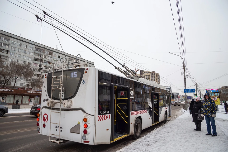 В Красноярске подаренные Москвой троллейбусы оказались невостребованными