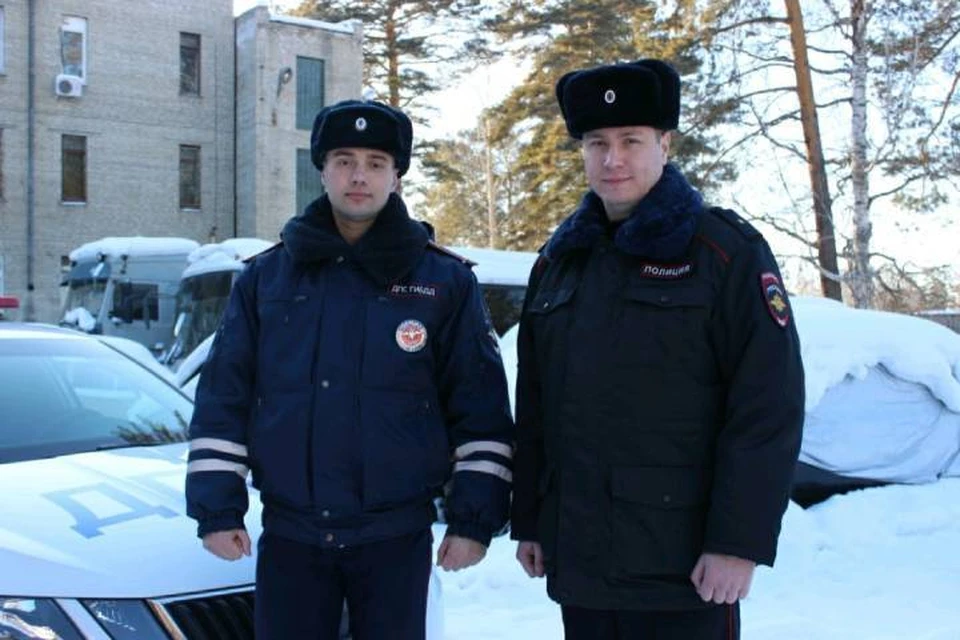Полицейские в Ангарске помогли спасти жизнь мужчине, у которого случился инфаркт
