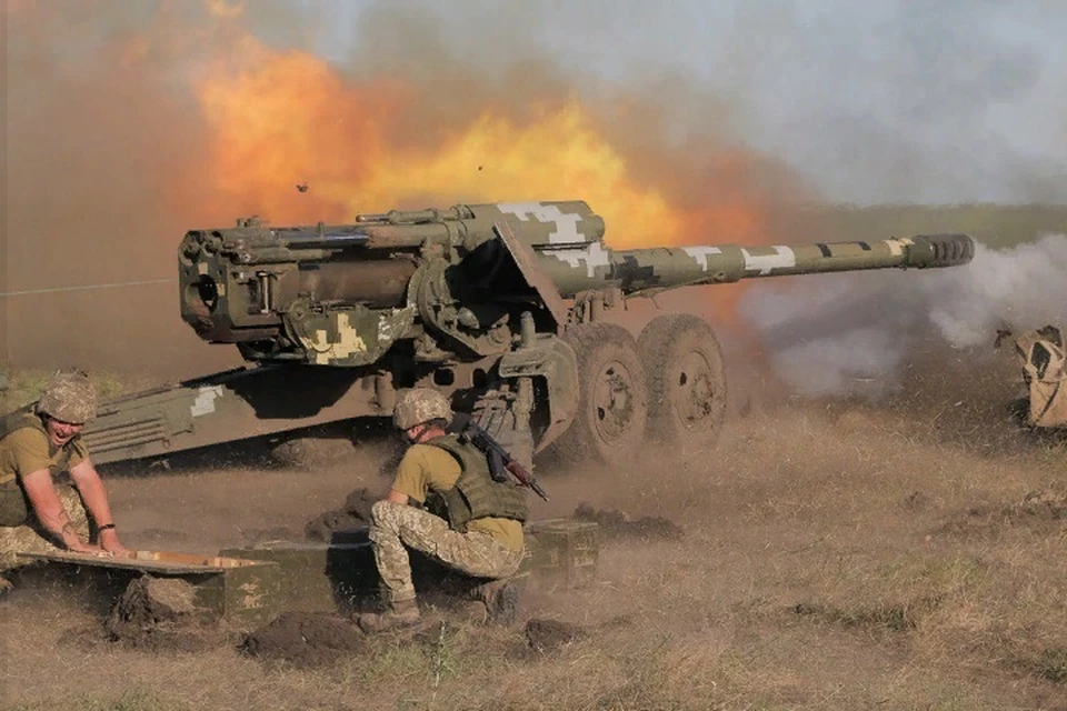 Киев использует в Донбассе тяжелые виды вооружения. Фото: штаб «ООС»