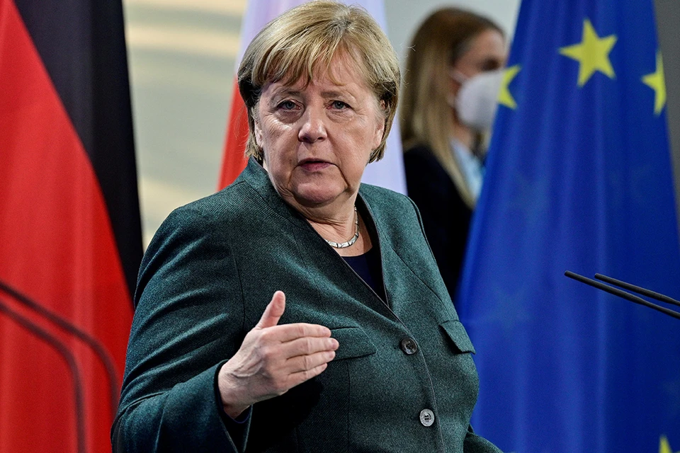 У Меркель украли кошелек в магазине.