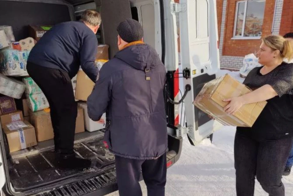 Пуровчане отправили гуманитарную помощь в Ростовскую область. Фото - Администрация Пуровского района.