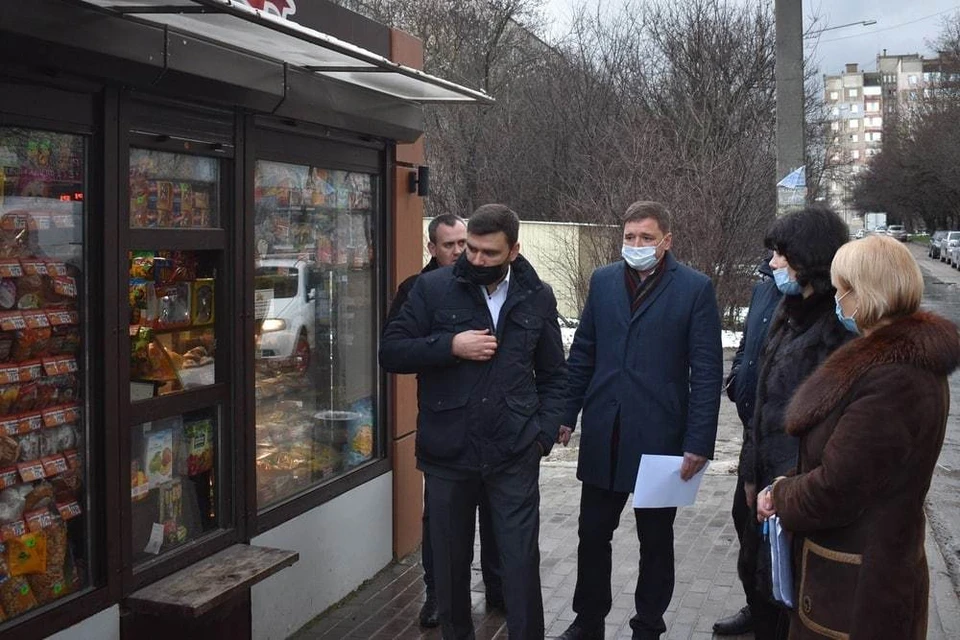 Максим Балахонов проводит рейд в торговых точках города. Администрация Z Симферополя/telegram