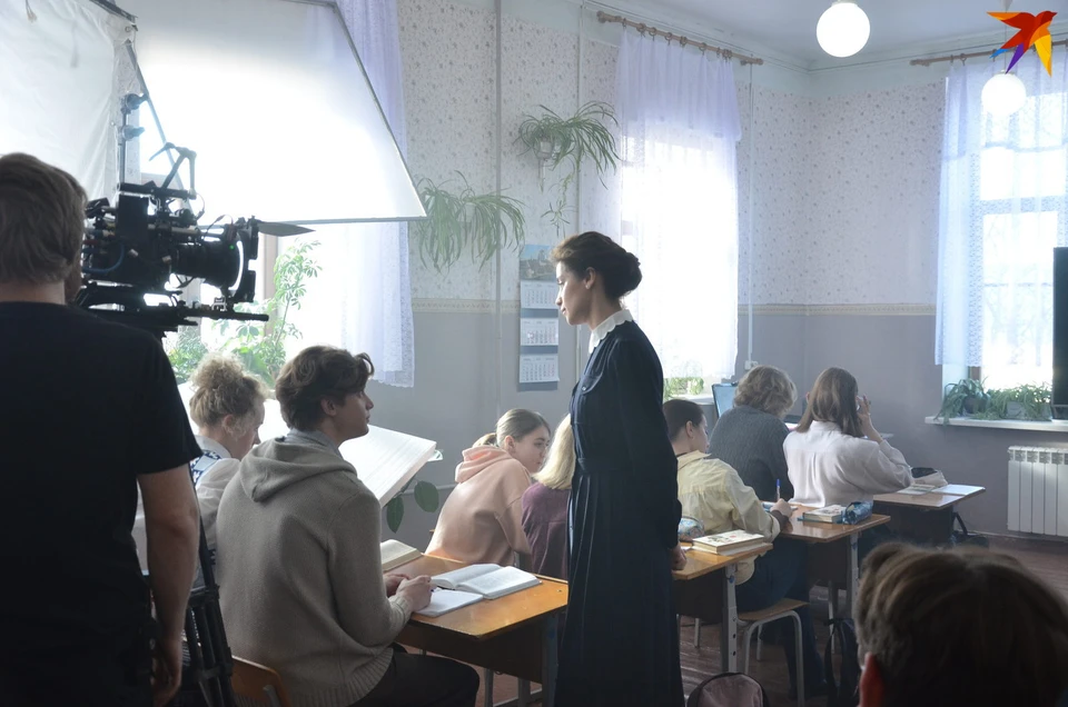 Cъемки фильма «Я читаю» в псковской школе №1 | kino-teatr.ru