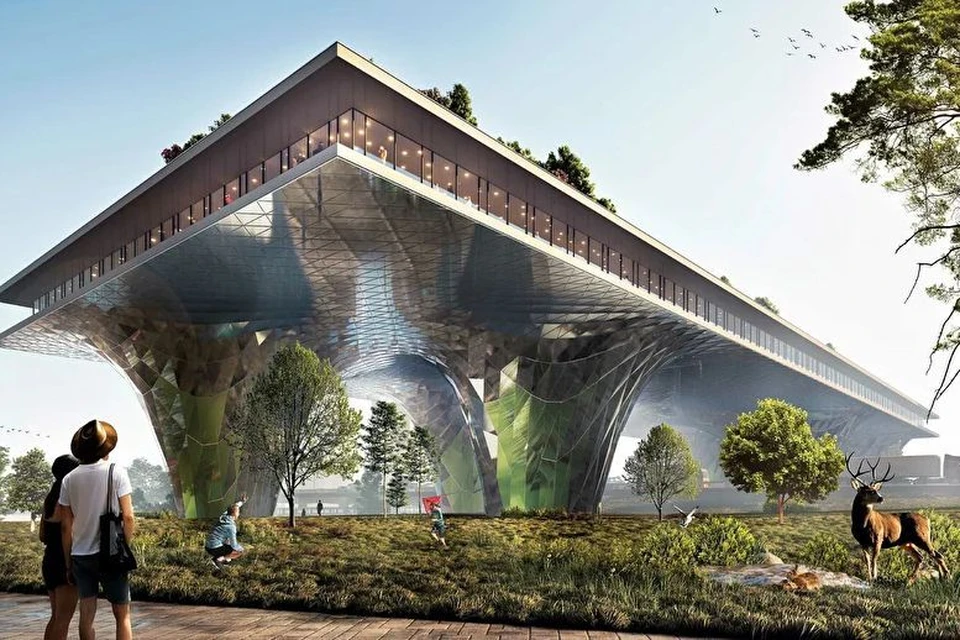 Концепция «Южные ворота». Фото: Консорциум «ARCHINFORM + KCAP»