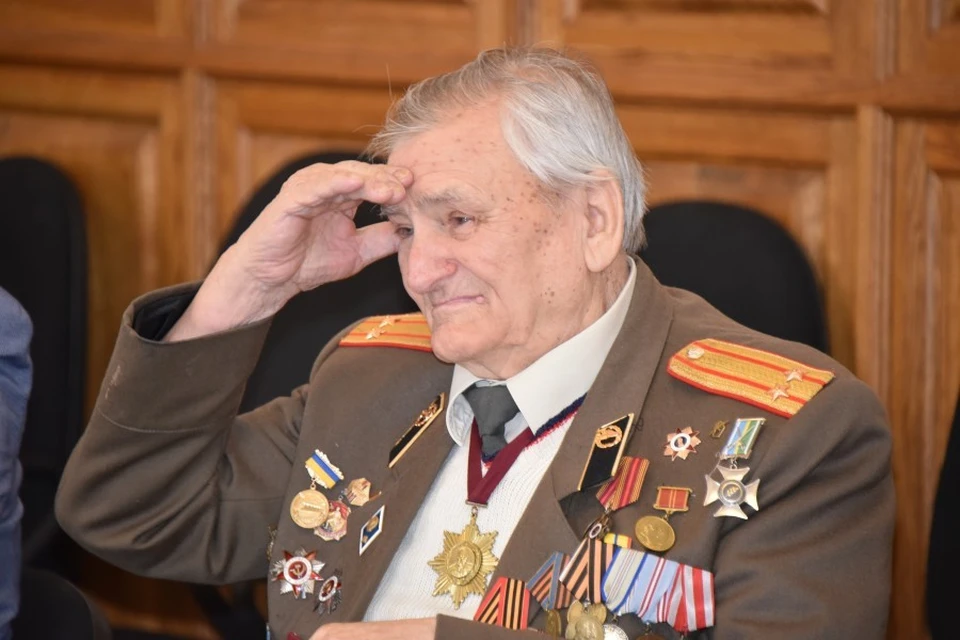 Участник штурма Сапун-горы Борис Павлович Малько