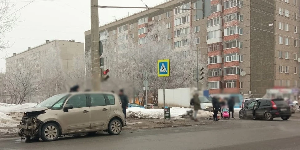 Пострадавших доставили в больницу. Фото: 1-й отдел УГИБДД по УР