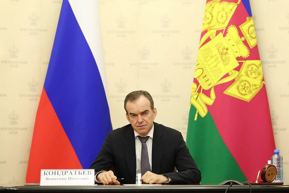 На Кубани нет проблем с продовольствием, заявил Вениамин Кондратьев. Фото: пресс-служба администрации Краснодарского края.