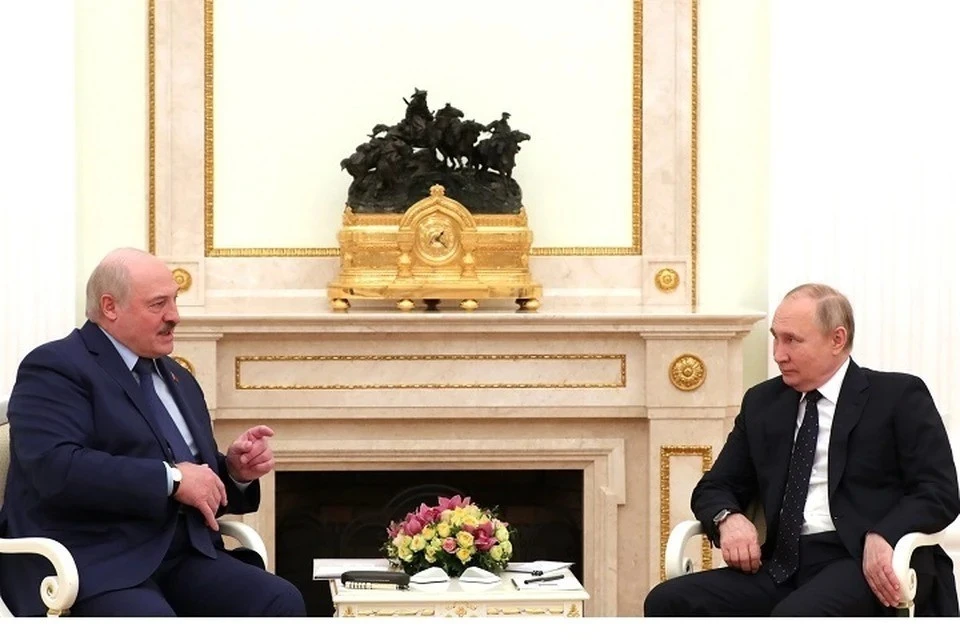 Владимир Путин и Александр Лукашенко общались в Кремле 5 часов. Фото: пресс-служба Кремля