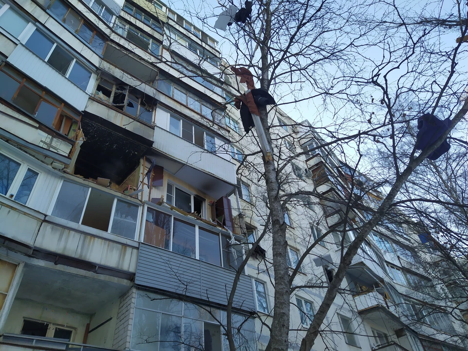 В результате взрыва 71 человек временно не может проживать в своих квартирах