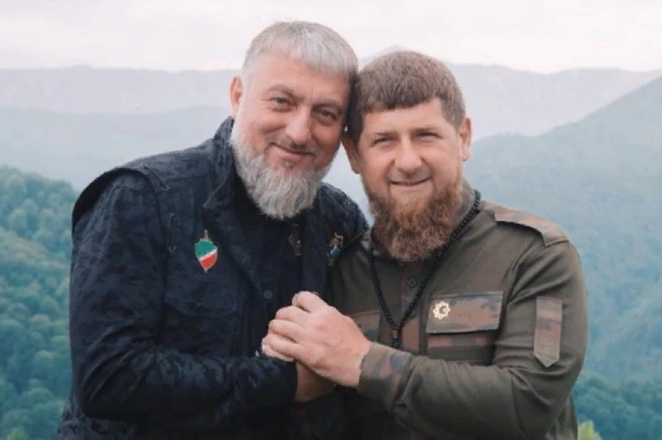 Адам Делимханов и Рамзан Кадыров.