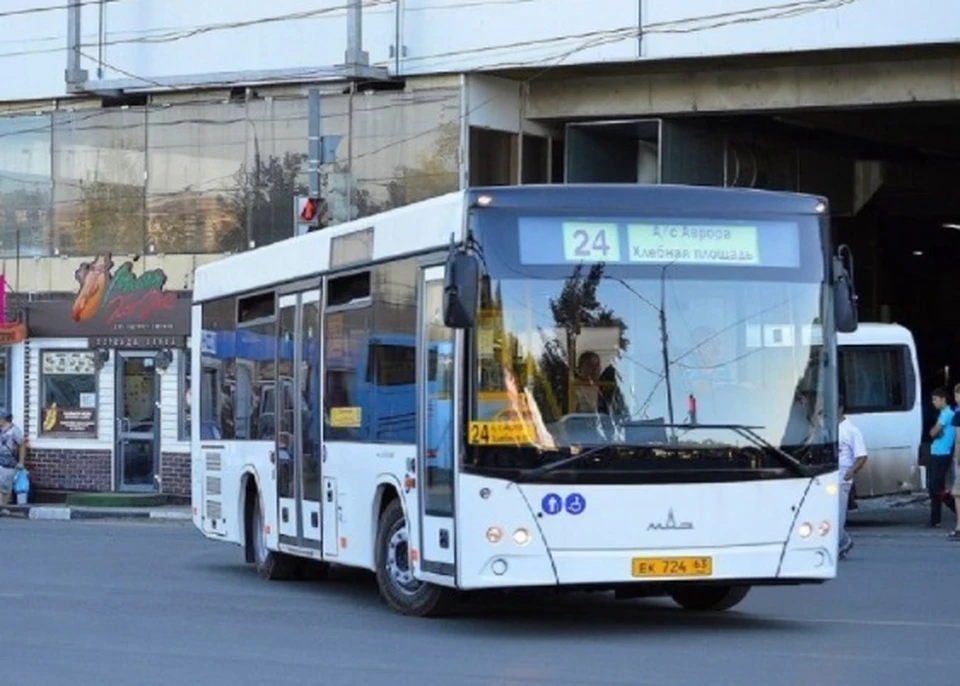 Автобус № 24 временно не будет ездить по улице Молодогвардейской / Фото: департамент транспорта Самары