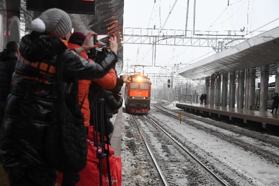 Поезд приедет в регион завтра утром