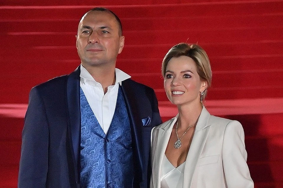 Игорь Вдовин с супругой.