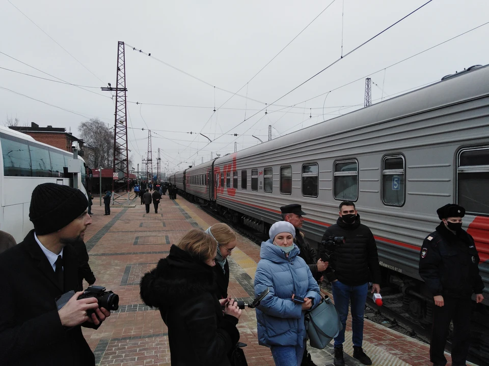 Первый поезд беженцами приехал на Белгородчину 22 февраля.