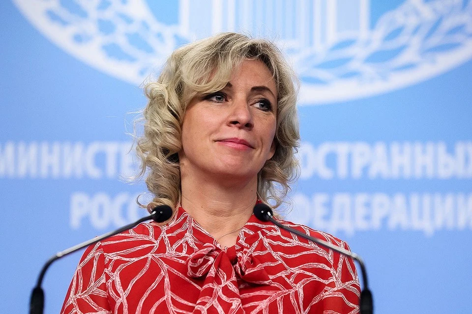 Мария Захарова, фото: Александр Щербак, ТАСС