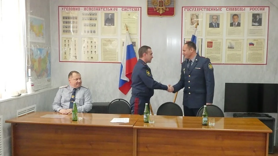 Сегодня нового руководителя представили личному составу. Фото: УФСИН по Волгоградской области.