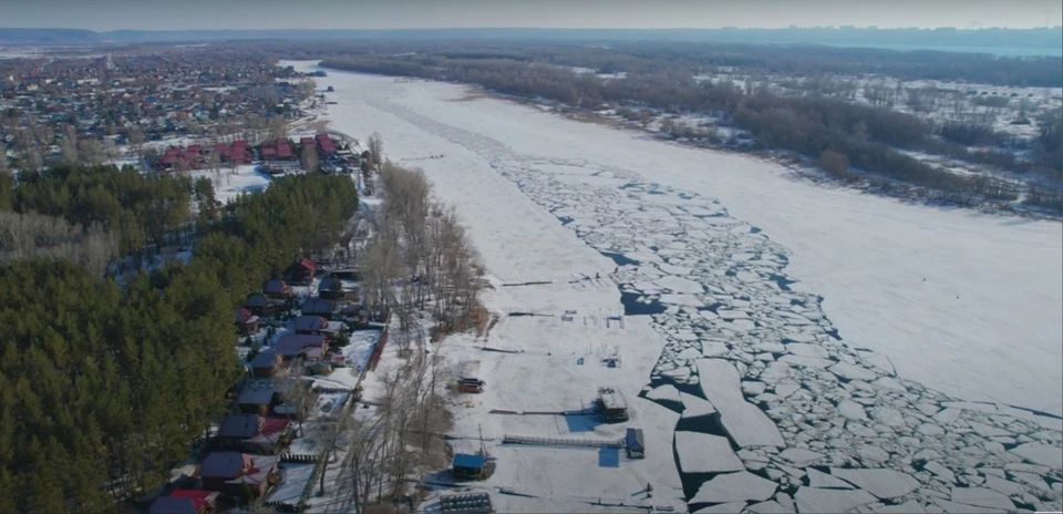 На фото Рождественская Воложка. Фото: скриншот видео Евгения Щекина