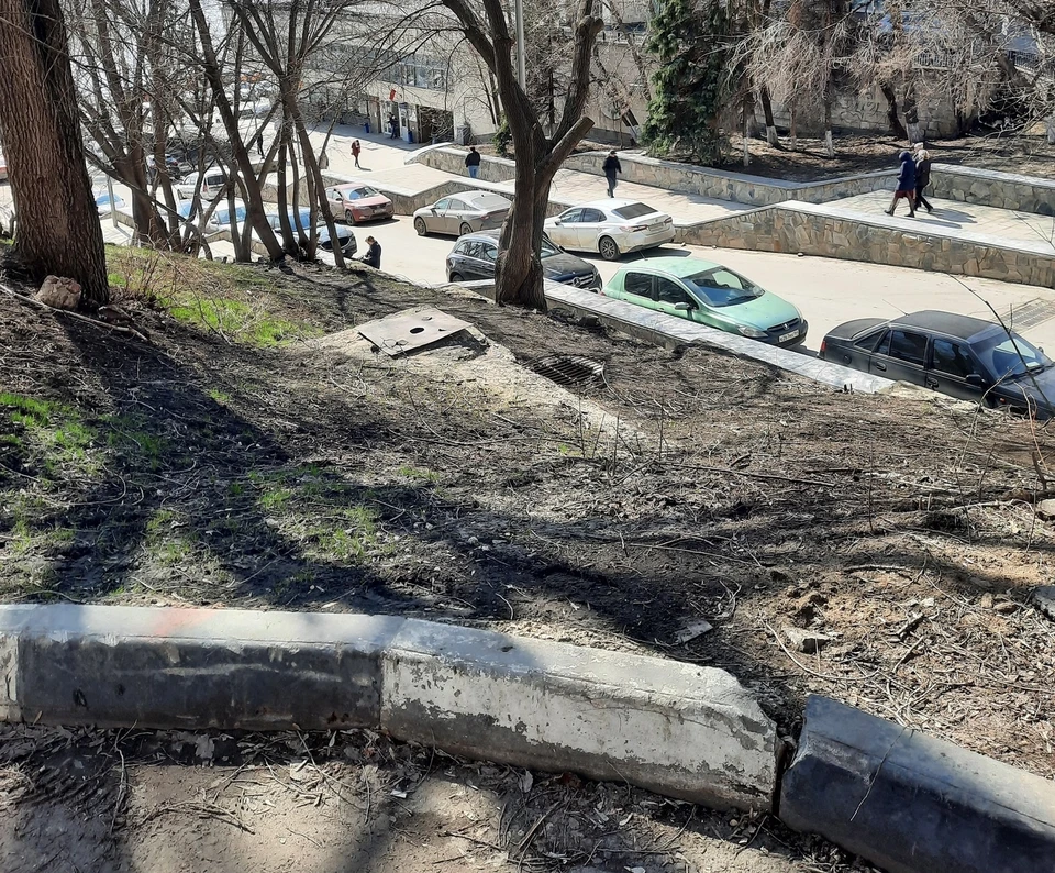 Спуск к набережной