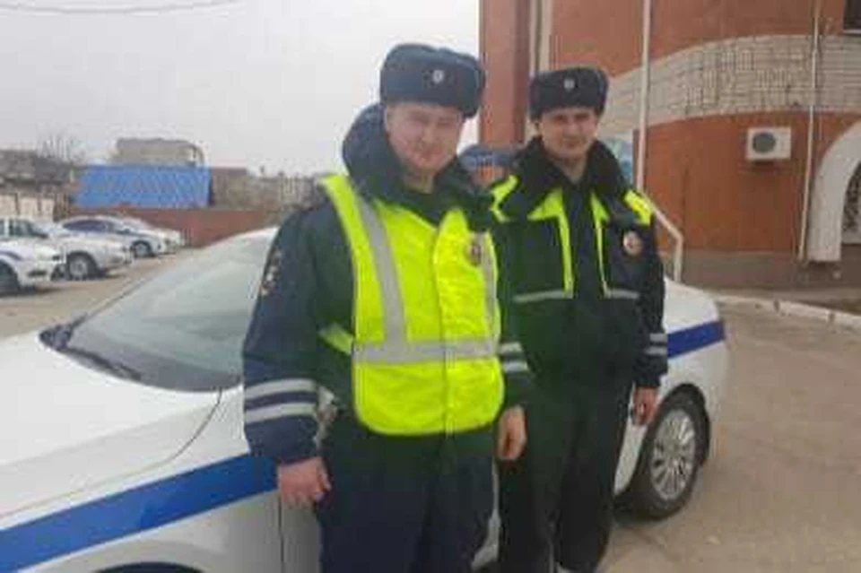 Лейтенанты полиции Евгений Колосков и Виталий Чаплюк Фото: пресс-служба ГУ МВД РФ по Краснодарскому краю