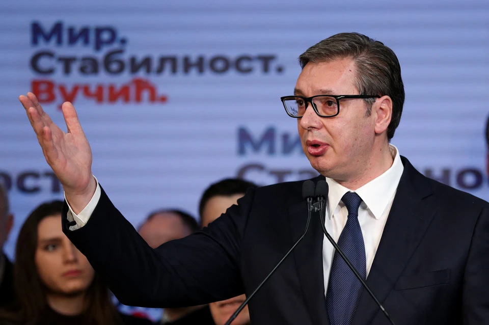 Президент Сербии Александр Вучич