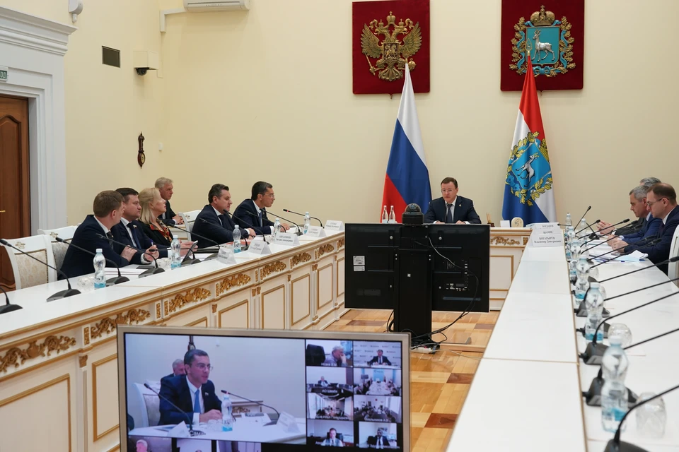 Дмитрий Азаров отметил научно-технологический потенциал губернии / Фото: правительство Самарской области