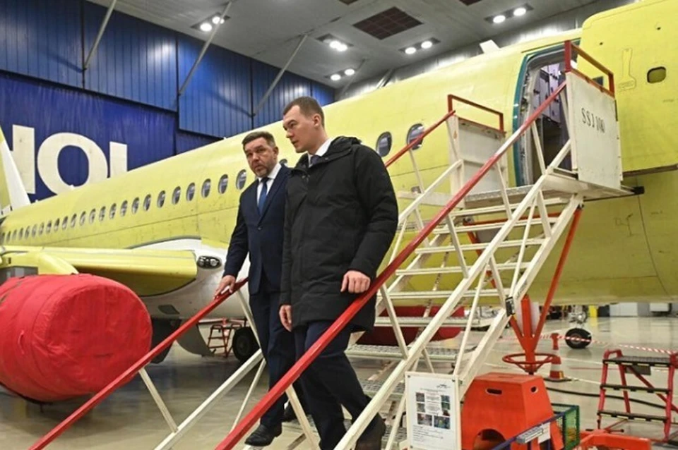 Губернатор оценил производительность ведущих авиапредприятий региона