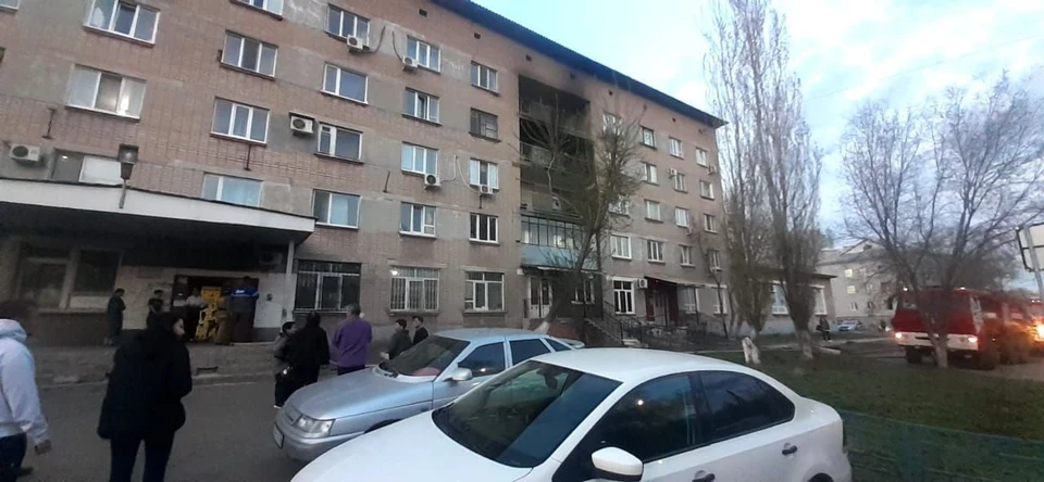 В пожаре никто не пострадал