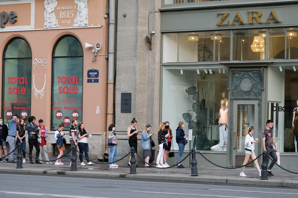 Магазины Zara откроются в Петербурге 30 апреля