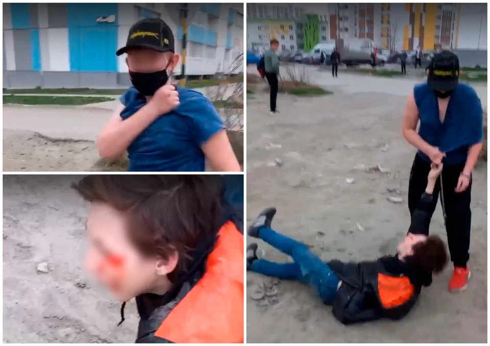 У победившего в драке порвана футболка. Фото: Нелька Сычева