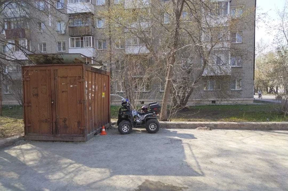 Школьница не справилась с управлением. Фото: ГИБДД по Новосибирску