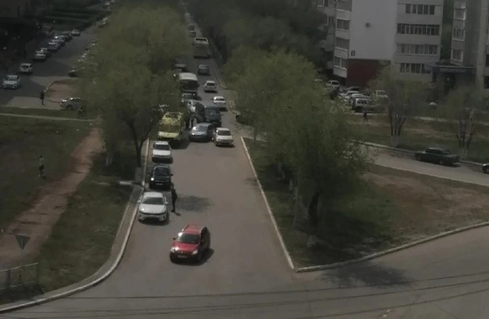 Девочку на скорой доставили в больницу
