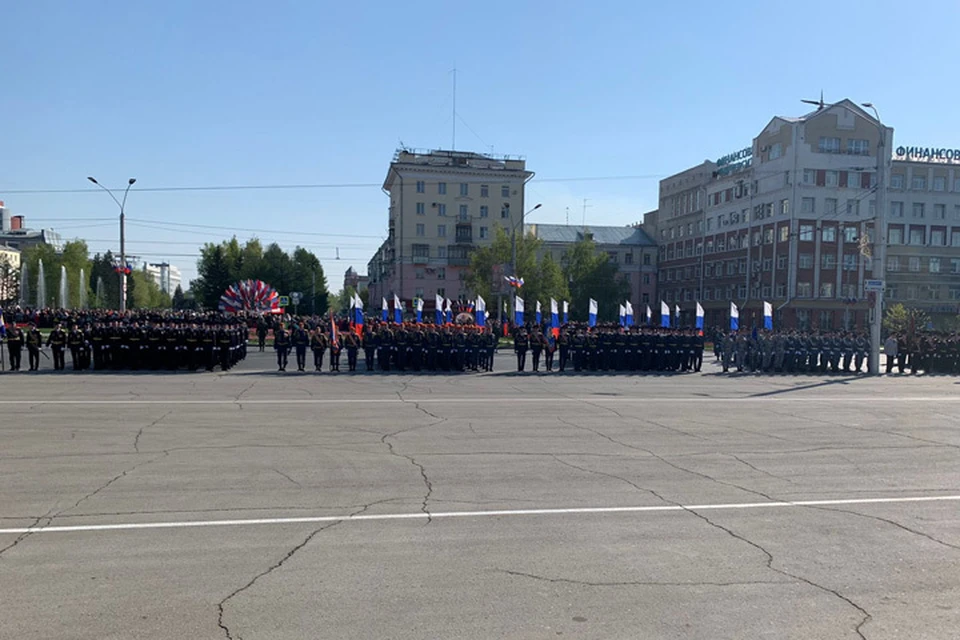Парад Победы в Барнауле