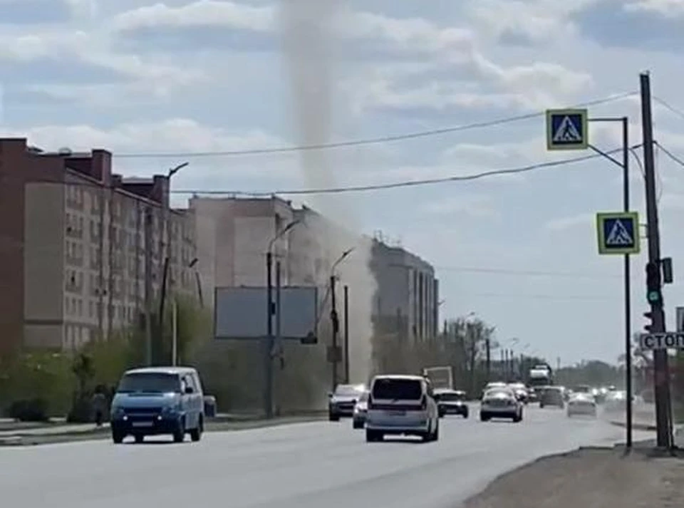 Стоп-кадр опубликованного видео.