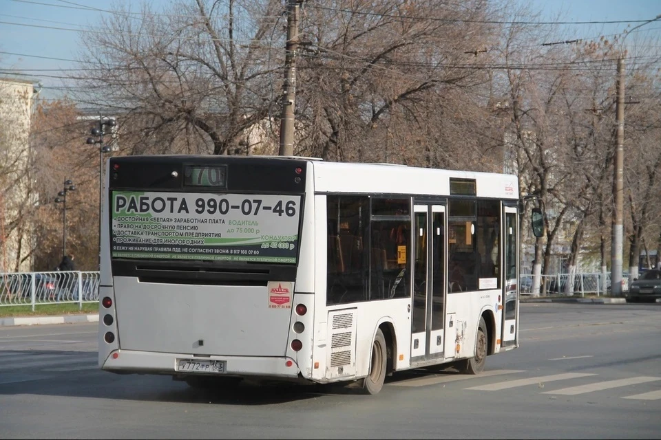 Автобусы направили в объезд перекрестка переулок Карякина - проезд 9 Мая / Фото: ООО "СамараАвтоГаз"