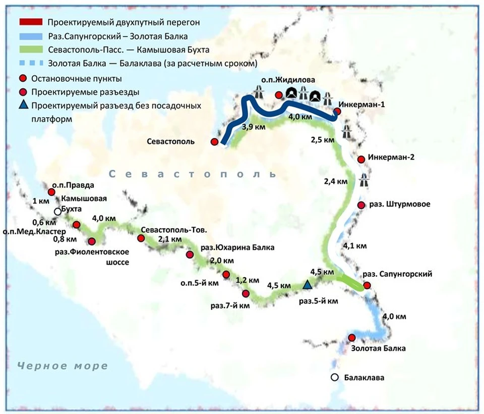 Интерактивная карта транспорта севастополя