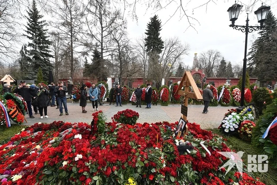 Лидера ЛДПР похоронили на Новодевичьем кладбище