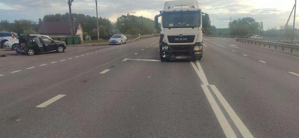 Все пострадавшие находились в легковом авто