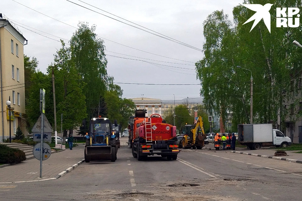 Картина начала ремонта на улице Салтыкова-Щедрина.