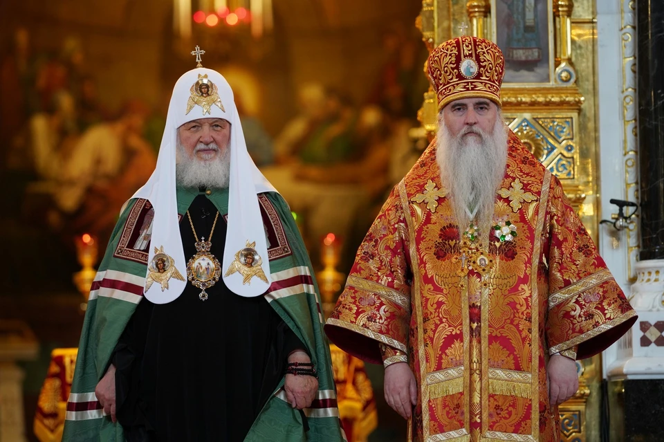Награду Лонгин получил из рук Патриарха Всея Руси