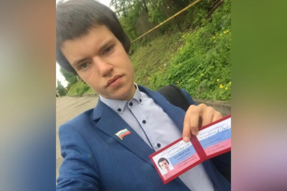 Студент-первокурсник стал общественным советником мэра Смоленска. Фото: страница Сергея Парчевского в соцсетях.
