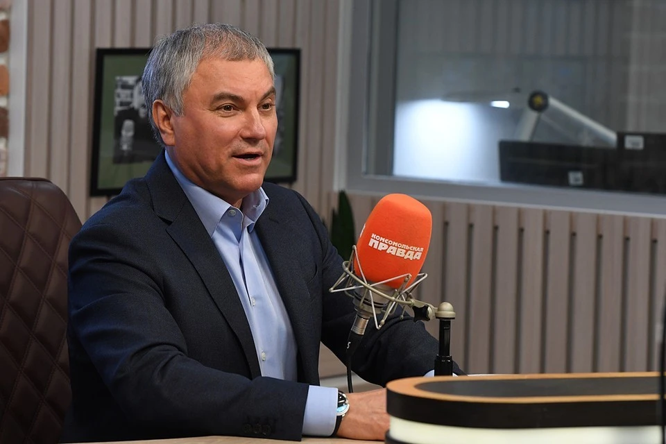Председатель Государственной Думы Вячеслав Володин