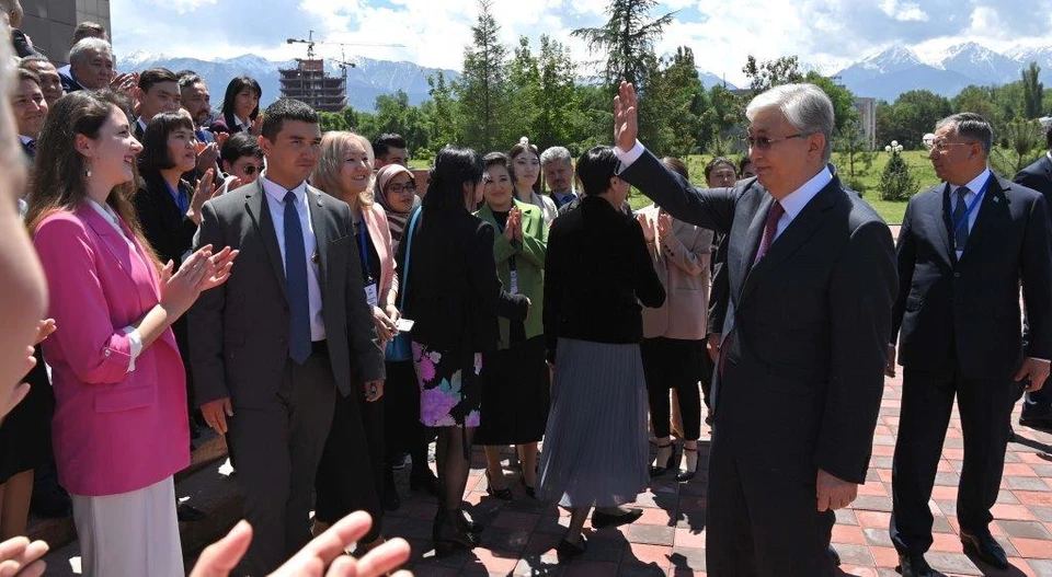 Касым-Жомарт Токаев находится с визитом в Алматы