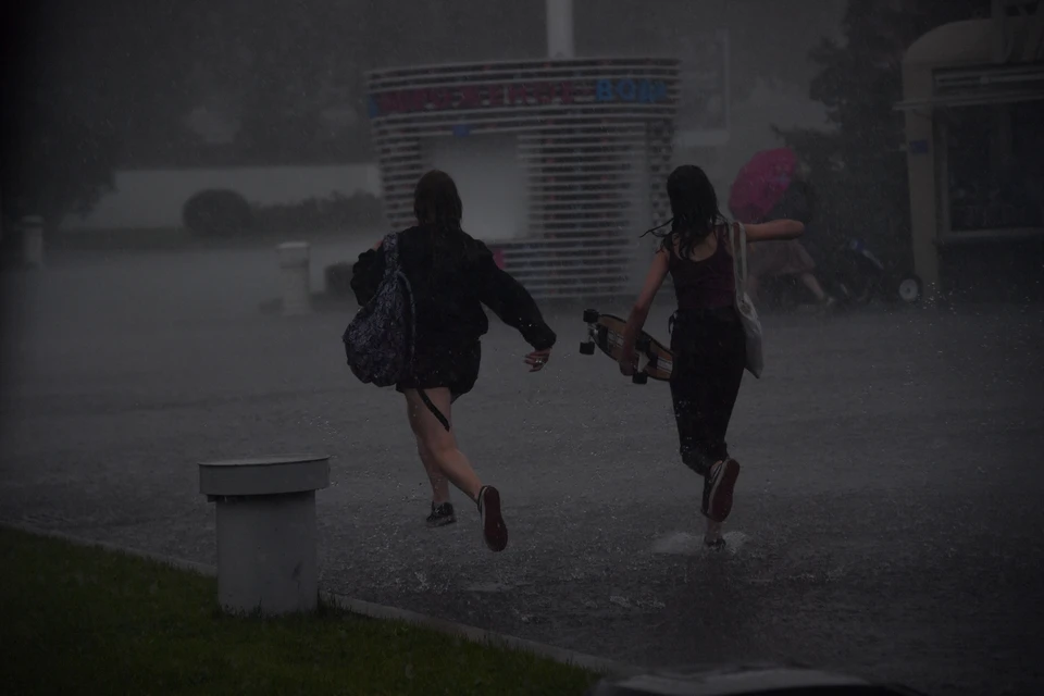 В ночь с 7 на 8 июня в Ижевске ожидаются сильные дожди