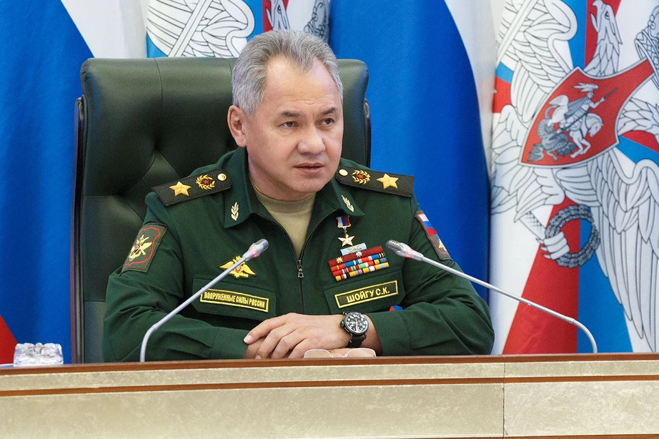 Министр обороны рассказал о ходе спецоперации. Фото: mil.ru