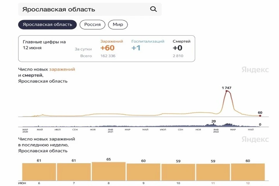 Скриншот Яндекс.Статистика