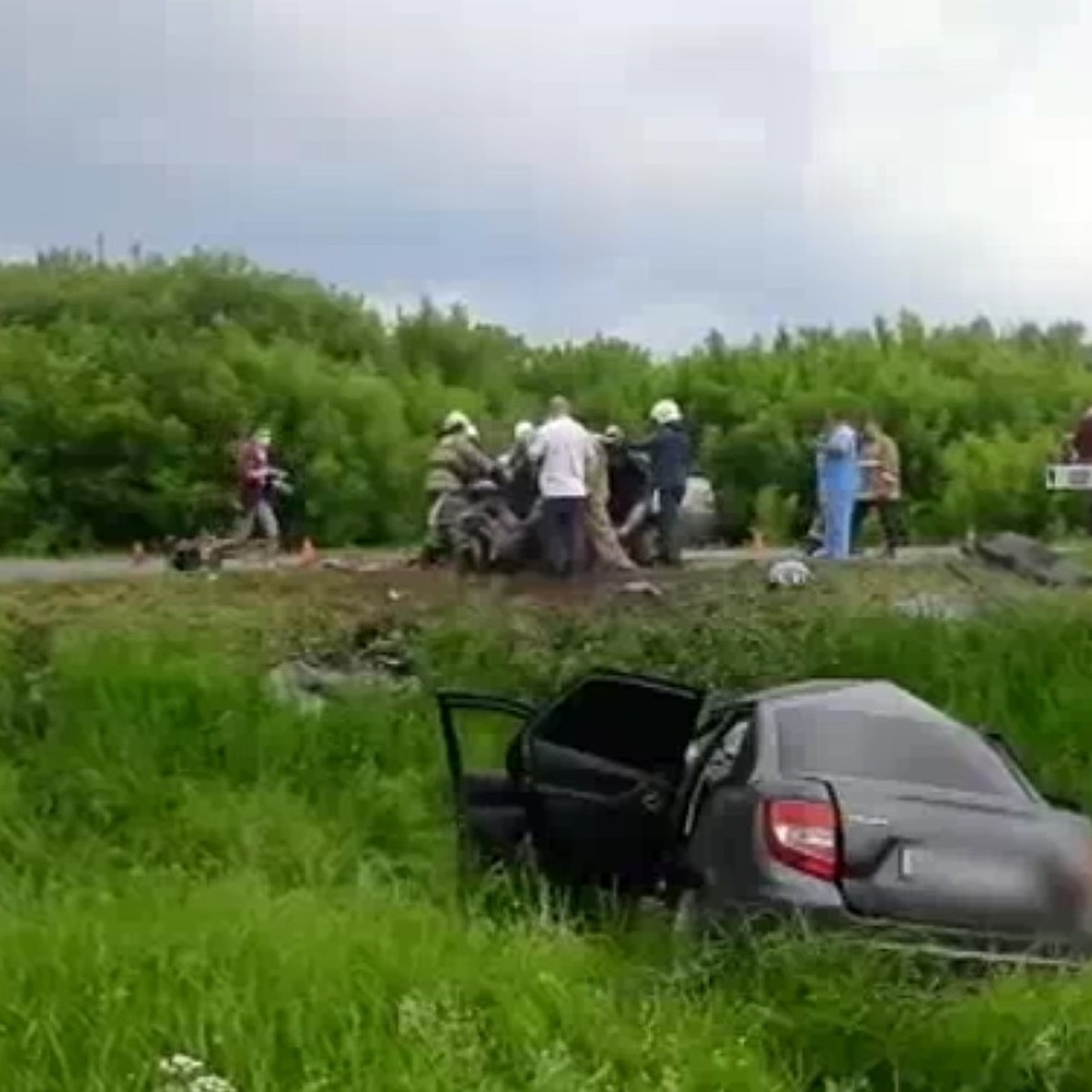 На дороге между Стерлитамаком и Салаватом случилась авария с летальным  исходом - KP.RU