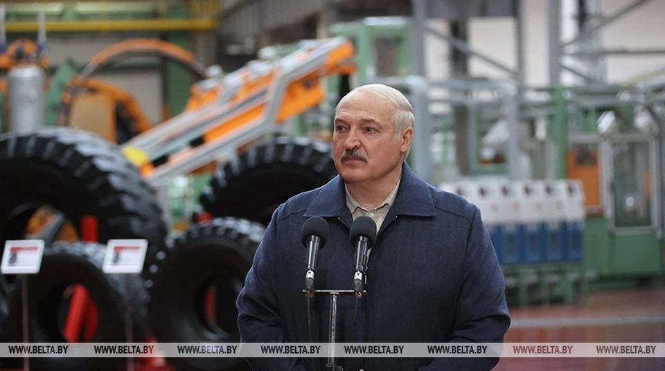 Лукашенко на "Белшине" высказался о ситуации в Украине. Фото: belta.by